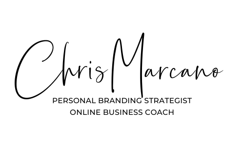 Logo Chris Marcano Personal Branding Strategist